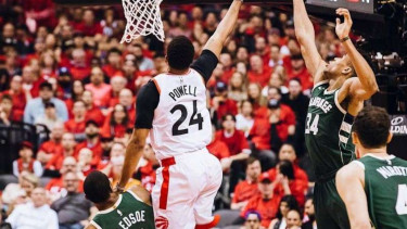 Laga semiifinal Wilayah Timur NBA 2019 antara Milwaukee Bucks vs Toronto Raptors