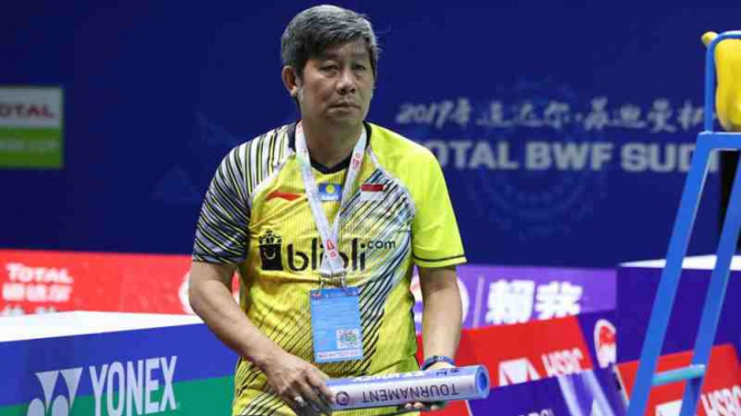 Pelatih Kepala Ganda Putra Pelatnas PBSI, Herry Iman Pierngadi