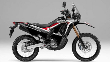 Honda CRF250 Rally warna Extreme Black