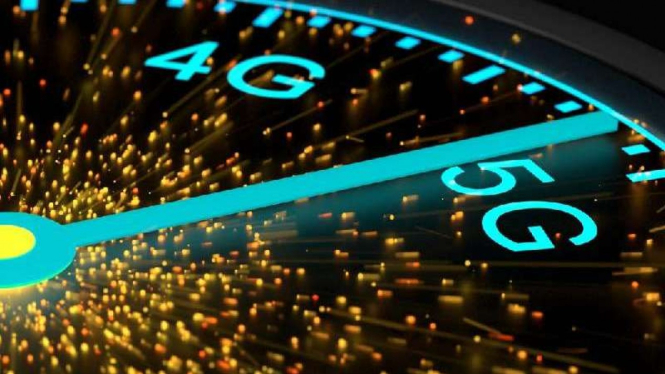 Ilustrasi teknologi 5G.