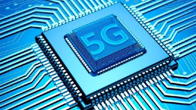 Ilustrasi teknologi 5G.