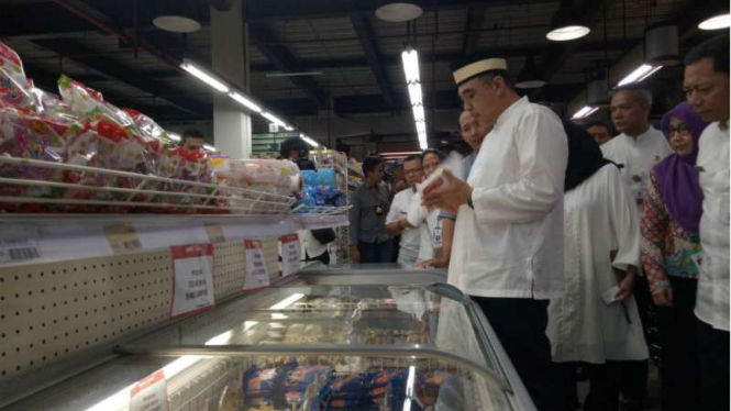 Sidak bahan makanan oleh Bupati Tangerang Ahmed Zaki dan BPOM