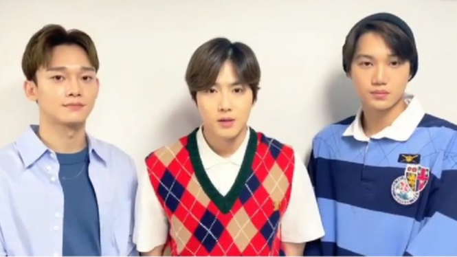 Chen, Suho dan Kai EXO