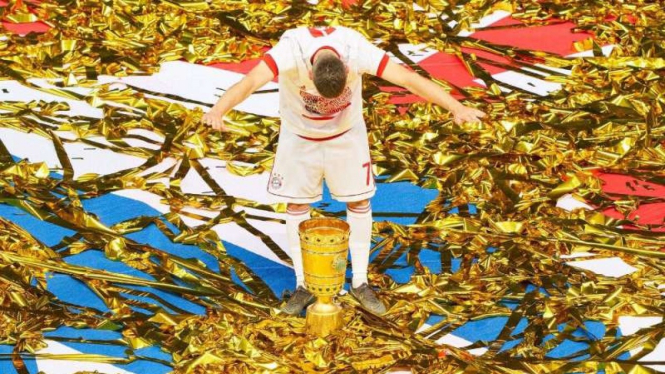 Winger Bayern Munich, Franck Ribery.