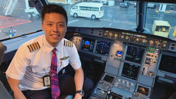 Pilot Capt. Vincent Raditya