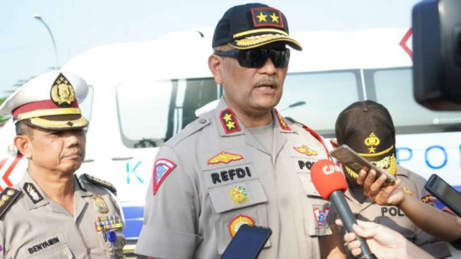 Kakorlantas Polri, Irjen Pol Refdi Andri