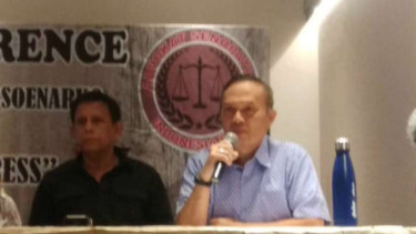 Mantan sekretaris Menteri Koordinator Politik Hukum dan Keamanan, Letnan Jenderal (purn) TNI Yayat Sudrajat.
