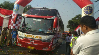 Mudik gratis Pemprov Jatim.