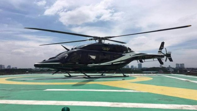 Mudik Anti Macet! Konglomerat Pilih Sewa Helikopter Rp10 Juta per Jam. (FOTO: Istimewa)