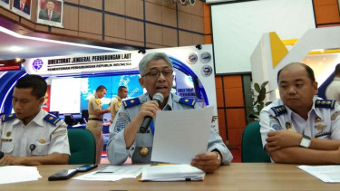 Ketua Harian Posko Tingkat Nasional Angkutan Lebaran Terpadu Kemenhub, Sigit I.