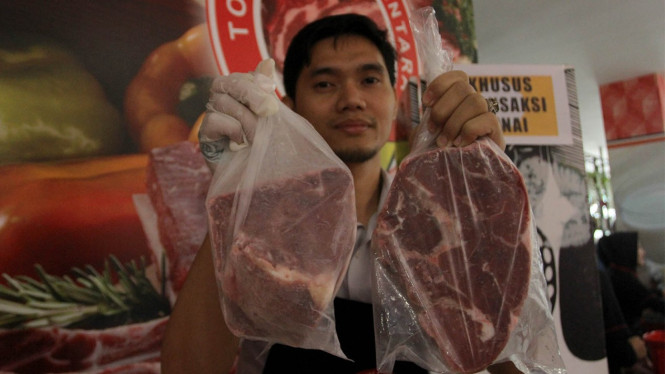 Stok Daging Jelang Lebaran