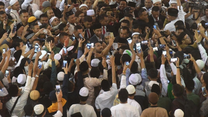 Presiden Jokowi Shalat Id di Masjid Istiqlal
