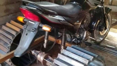 Modifikasi motor jadi traktor