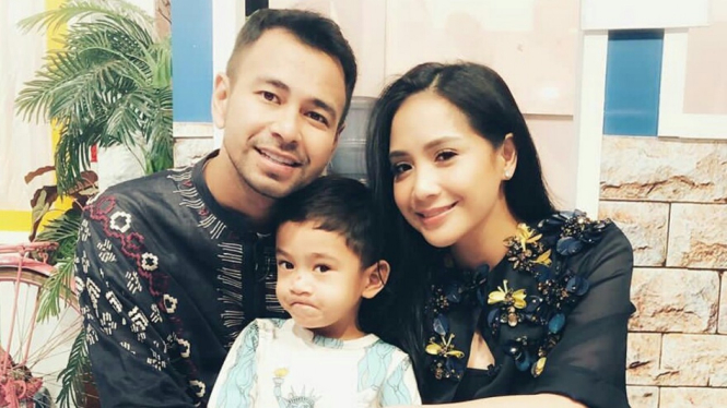 Raffi Ahmad, Nagita Slavina dan Rafathar.