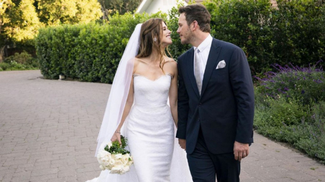 Chris Pratt dan Katherine Schwarznegger.