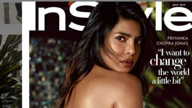 Priyanka Chopra di sampul Instyle AS
