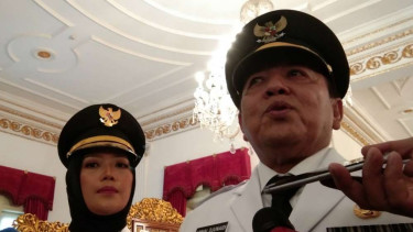 Gubenur Lampung, Arinal Djunaidi, dan Wakil Gubernur Chusnunia Chalim.