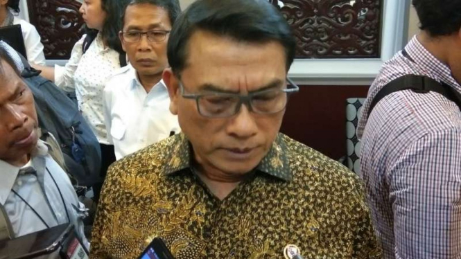 Wakil Ketua TKN yang juga Kepala Staf Presiden, Jenderal TNI (Purn) Moeldoko 