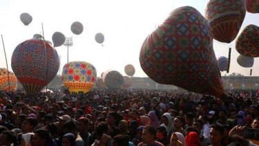 Java Balon Festival di Pekalongan 