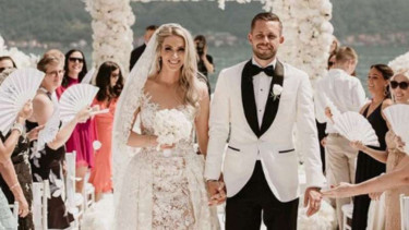 Resepsi pernikahan Gylfi Sigurdsson dengan Alexandra Ivarsdottir