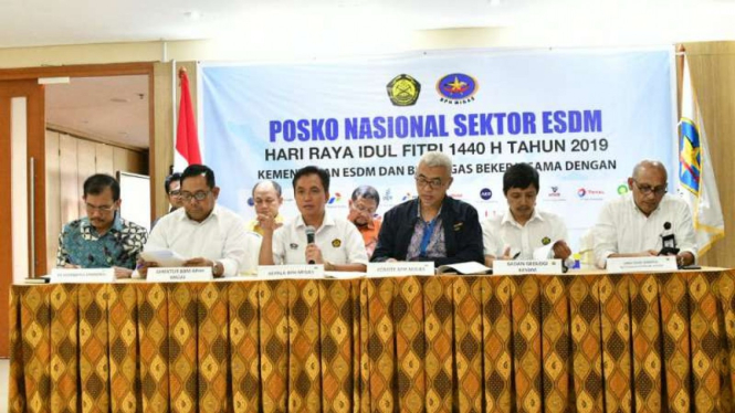 Laporan Posko Nasional Sektor ESDM.