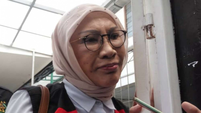 Terdakwa kasus berita bohong atau hoax, Ratna Sarumpaet.