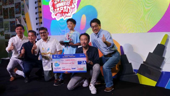 Pemenang Toyota Dream Car Art Contest Indonesia 2019.