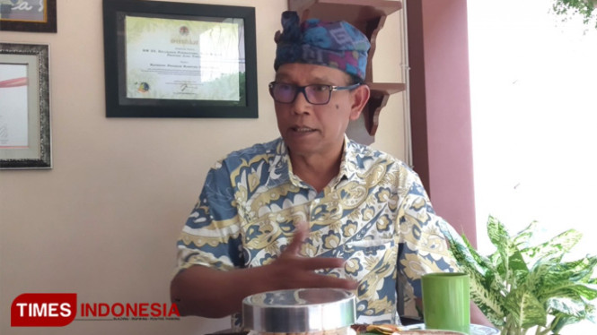 Inisiator Kampung Glintung Go Green (3G) Kota Malang, Bambang Irianto. (FOTO: Imadudin M/TIMES Indonesia)