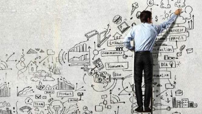 Ilustrasi startup.