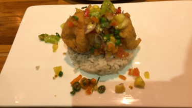 Crispy Roll Dori Sambal Tomat Pedas