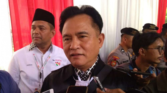 Ketua Tim Hukum Jokowi-Ma'ruf Amin, Yusril Ihza Mahendra.