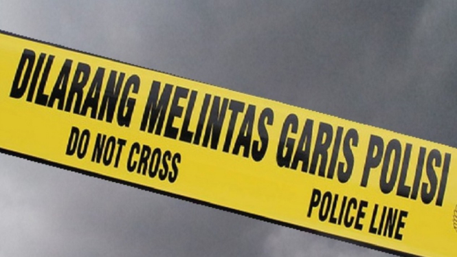 Garis polisi (ilustrasi)