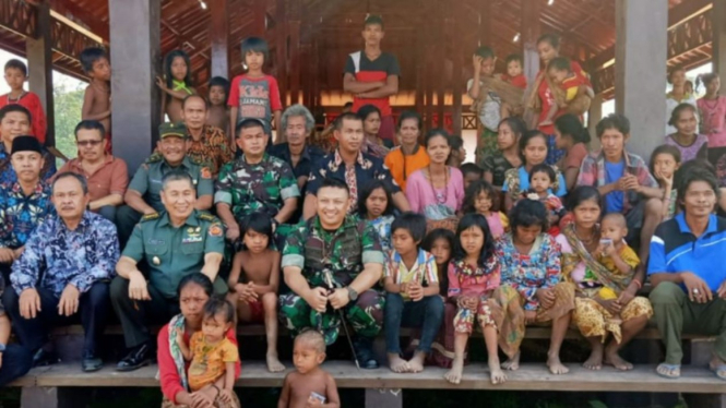 Tim Wasev Mabes TNI tinjau pembangunan rumah suku anak dalam