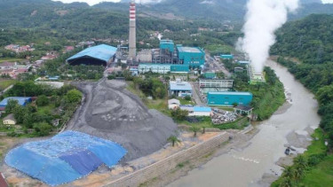 PLTU Ombilin di Kota Sawahlunto, Sumatera Barat