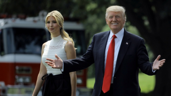 Putri Donald Trump Raup Penghasilan Sampai Rp1,9 Triliun, Apa Saja Bisnisnya?. (FOTO: Reuters/Carlos Barria)