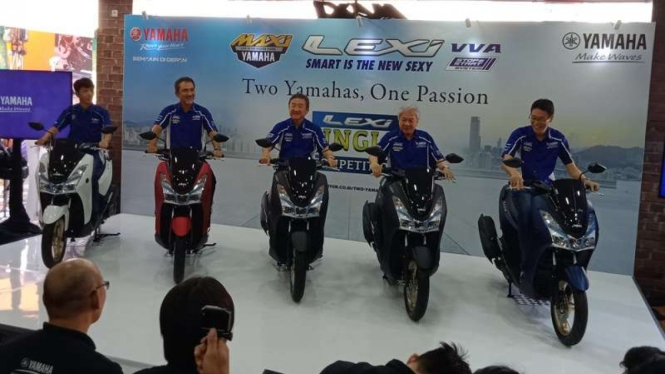 Peluncuran Yamaha Lexi Versi Baru