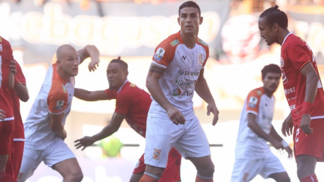 Pertandingan Persija Jakarta vs Borneo FC