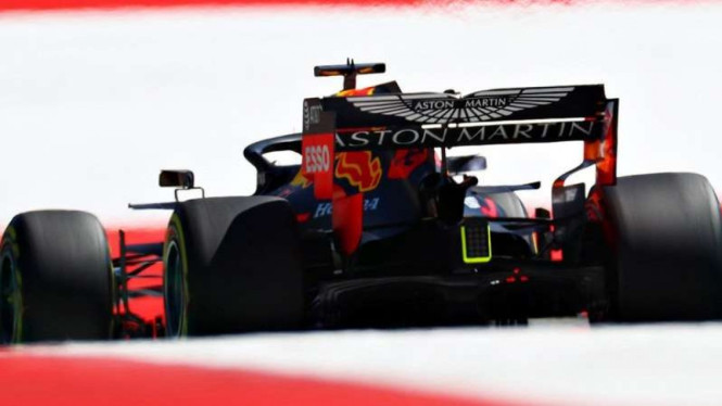 Pembalap Red Bull Racing, Max Verstappen.