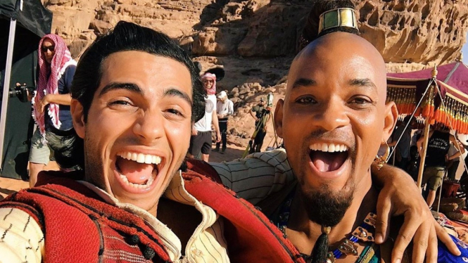 Mena Massoud dan Will Smith