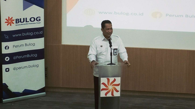 Direktur Utama Perum Bulog Budi Waseso.