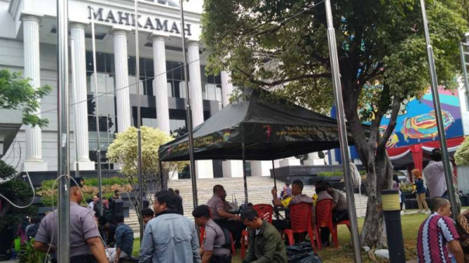 Pengamanan di Mahkamah Konstitusi