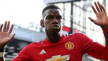 Gelandang Manchester United, Paul Pogba