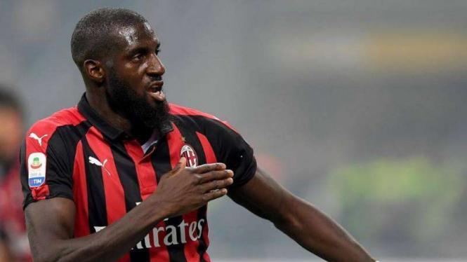 Tiemoue Bakayoko saat bermain bersama AC Milan