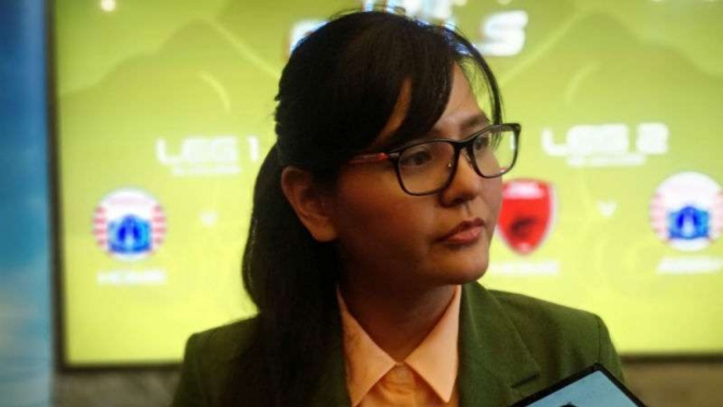 Mantan Sekretaris Jenderal PSSI, Ratu Tisha Destria.