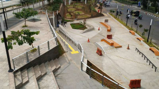 Skate Park di Dukuh Atas