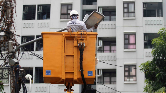 Ilustrasi mati lampu