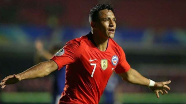 Penyerang Timnas Chile, Alexis Sanchez