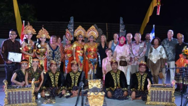 Gamelan Indonesia iringi lagu Yunani di Athena