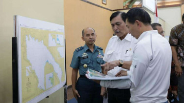 Menko Kemaritiman Luhut B. Pandjaitan.
