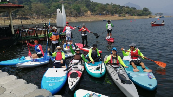 The 1st Jatiluhur Stand up Paddle & Kayak Exhibition 2019